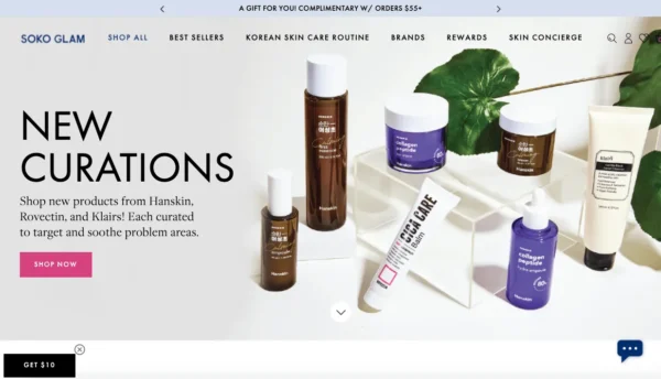 Image gallery marquee